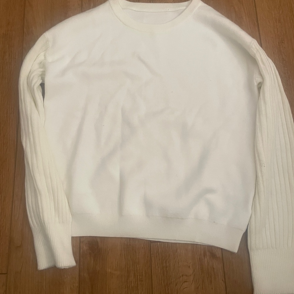 Women's White Sweater